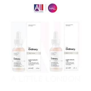 [TOP 1 SHOPEE] Tẩy tế bào chết sáng da, mờ thâm AHA The Ordinary Lactic Acid 5% / 10% + HA (Bill Anh)