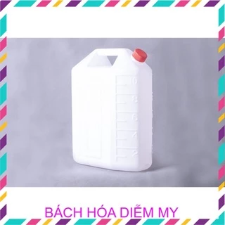 Can nhựa 5l, 10l Việt Nhật trắng Hàng dày dặn đựng nước, Rượu xăng dầu tiện dụng