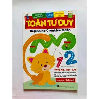 Sách - Toán Tư Duy Beginning Creative Math dành cho bé 3-4 tuổi