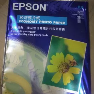 Giấy in ảnh EPSON A4 1 mặt định lượng 230gs(20 tờ)