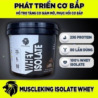 FREESHIP Whey Protein Isolate Muscle King Tăng Cơ + Bình Lắc