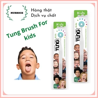 Bàn chải cạo lưỡi, vệ sinh lưỡi cho bé Tung Brush For Kids UK