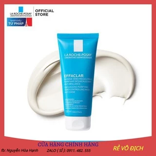 Mặt nạ bùn giúp làm sạch sâu, giảm mụn & giảm bóng nhờn trên da La Roche-Posay Effaclar Sebo-Controlling Mask 100ml