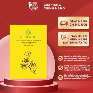 Mặt Nạ Hỗ Trợ Giảm Mụn, Dưỡng Sáng Da Derladie Witch Hazel Mask Pack 30ml