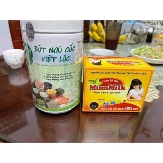 ✅Combo lợi sữa Ngũ cốc Việt Lộc🍼kèm cốm mummilk🍼