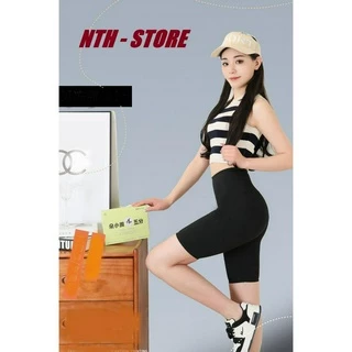 NTH STORE - Quần LỬNG legging đúc su 5.0 full hộp chuẩn QC xịn nâng V3