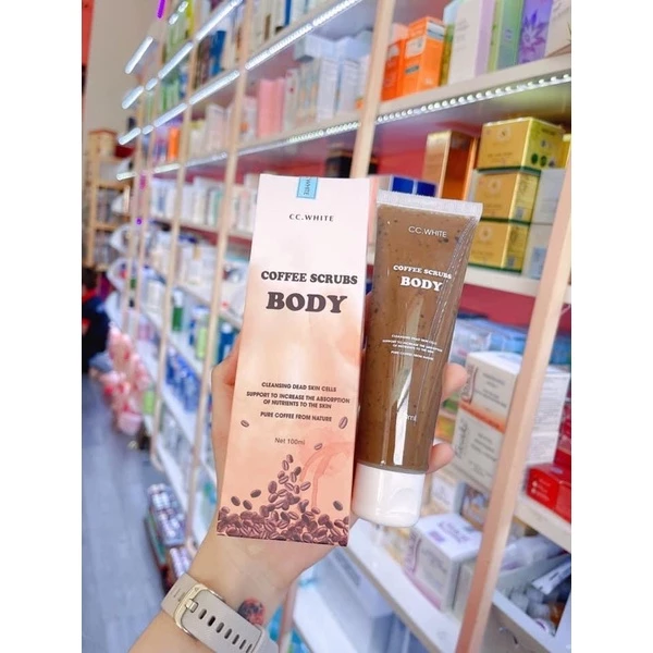 Tẩy tế bào chết cafe body cc white 100ml