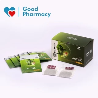 Trà Lado Actiso / Atiso Ladotea Premium túi lọc Premium cao cấp (Ladophar Đà Lạt) thanh nhiệt, mát gan, giải độc