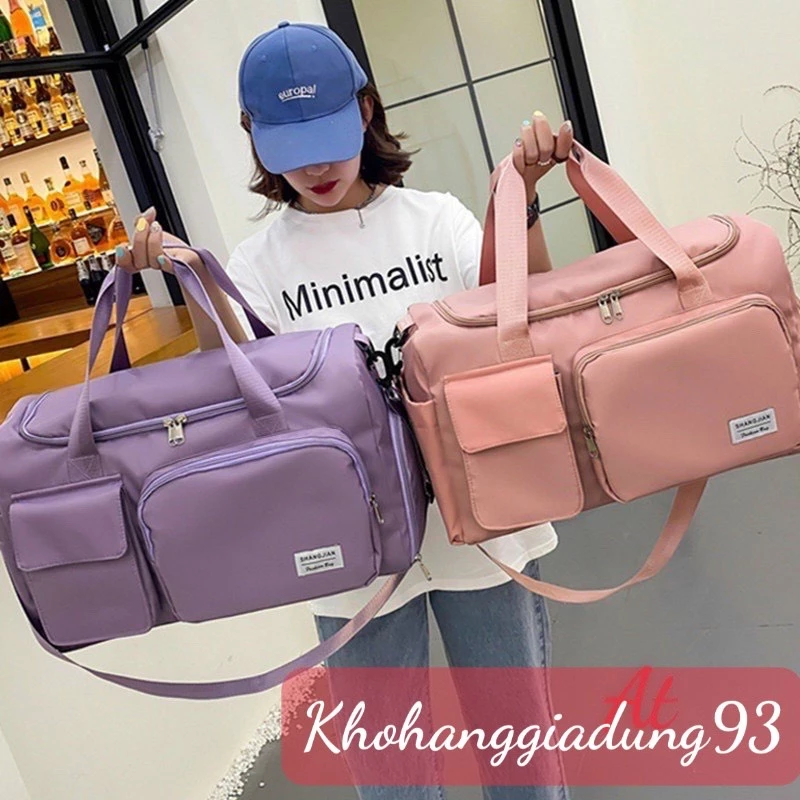 Túi Trống Du Lịch Nữ BOXELO Mẫu New Thể Thao🍀FREESHIP🍀Túi Đựng Đồ Tập Gym Nam Có Ngăn Để Giày ,Balo Du Lịch