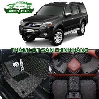 Thảm lót sàn ô tô 6D Ford Everest 2008-2015 chống nước, không mùi, phủ kín 90% sàn xe