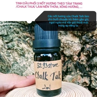 TINH DẦU PHỐI 3 NỐT HƯƠNG THEO TÂM TRẠNG /CHALK TALK/ LÀM NẾN THƠM, XÔNG HƯƠNG, ... - 9293store - 9293nguyenlieu