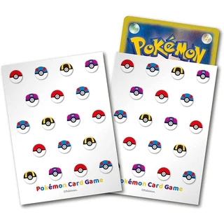 Bọc bài Pokemon Card Game Deck Shield Monster Ball Design
