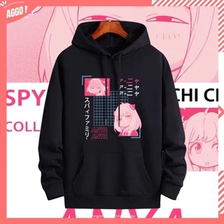 Áo hoodie nỉ dài tay Spy x Family, áo hoodie in hình anime Spy x Family Loid, Yor, Anya Forger mẫu mới cực đẹp