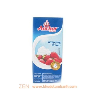 Kem tươi Whipping Cream Anchor 250ml