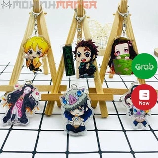 [CÓ QUÀ TẶNG] Móc khoá Kimetsu no Yaiba Thanh gươm diệt quỷ Tanjiro Nezuko Kimetsu Inosuke Tomioka Demon Slayer Acrylic