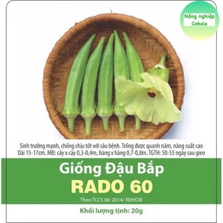 Hạt Giống Đậu Bắp Xanh Cao Sản 20gr