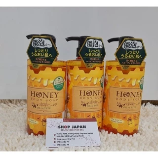 Sữa tắm Honey Body Soap Oil in Type 500ml