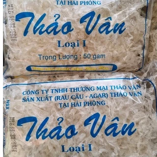 [50gr/gói ] Rau câu sợi Thảo Vân dùng làm bánh, gỏi chay, mặn; ăn kiêng. HSD 2027