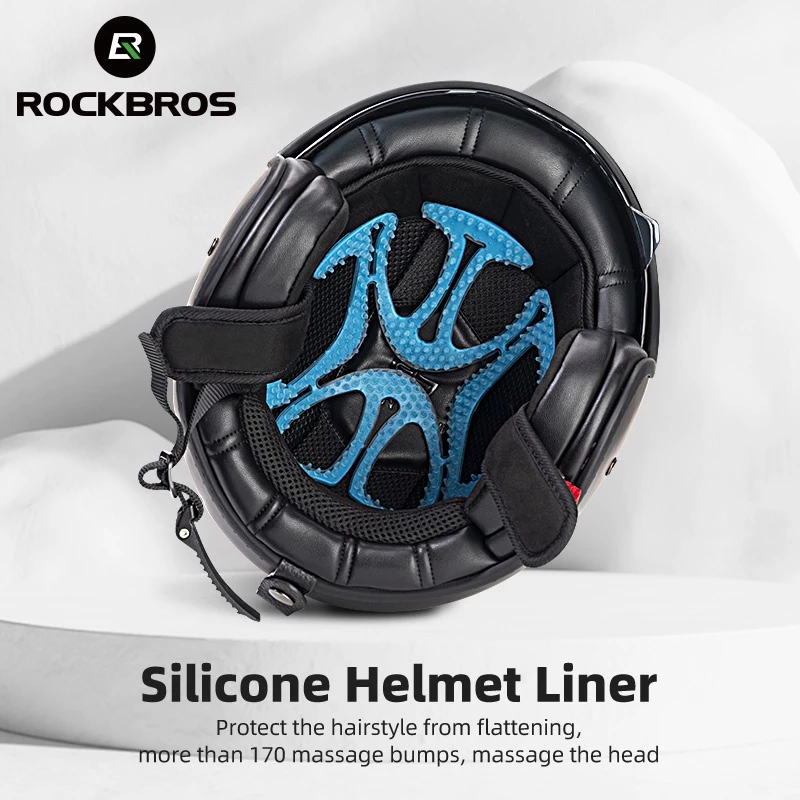 Đệm Lót Mũ Bảo Hiểm Bằng Silicon Thoáng Khí ROCKBROS Tiện Dụng Cho Xe Đạp Xe Máy