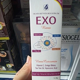 Sữa rửa mặt nghệ nano EXO ngừa mụn chống thâm dưỡng da 60g