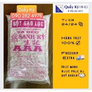 Bột gạo lọc Sa Đéc AAA Sanh Ký - Gói 500gr