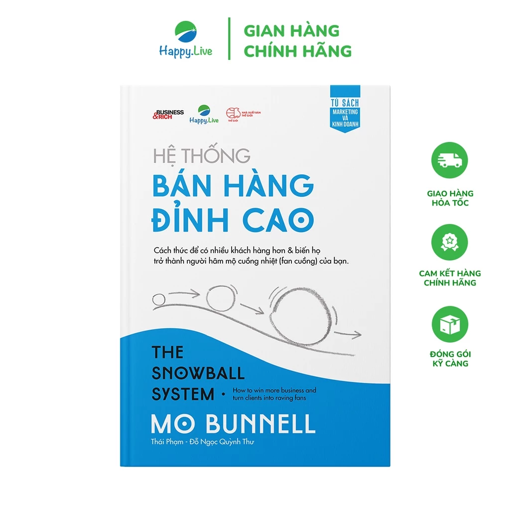 Sách Hệ Thống Bán Hàng Đỉnh Cao - The Snowball System