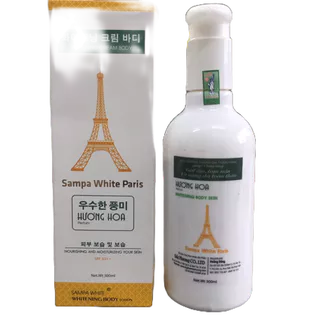 Kem dưỡng trắng body Sampa 300ml