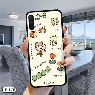 Ốp lưng  Xiaomi MI A3 - Lưng nhám viền dẻo in 2D