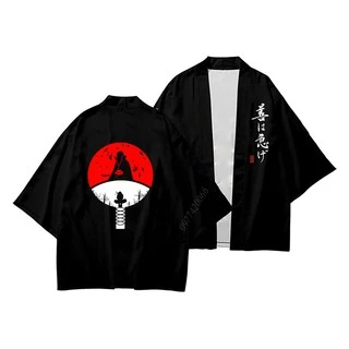 áo gia tộc Uchiha naruto, áo khoác kimono phong cách Nhật