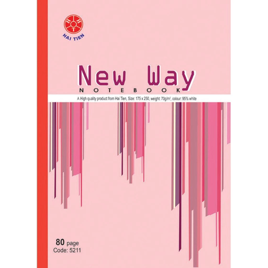 HẢI TIẾN Vở kẻ ngang Hải Tiến - Newway (80, 120, 200 trang)