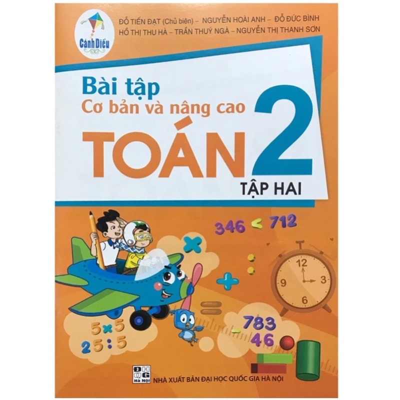 Sách - Bài Tập Cơ Bản Và Nâng Cao Toán Lớp 2 (Tập 2)