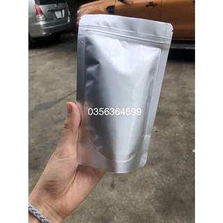 1KG Túi zip 2 mặt bạc đáy đứng đủ size hàng chuẩn loại 1 SG