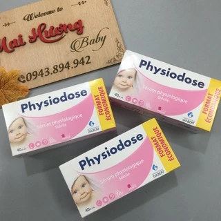 NƯỚC MUỐI SINH LÝ PHÁP PHYSIODOSE và  Gifre