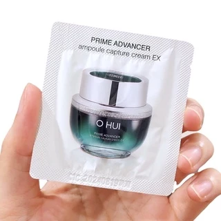 Combo 50 gói kem dưỡng Ohui chống lão hóa ngừa nếp nhăn Prime Advancer Cream Ex 1ml