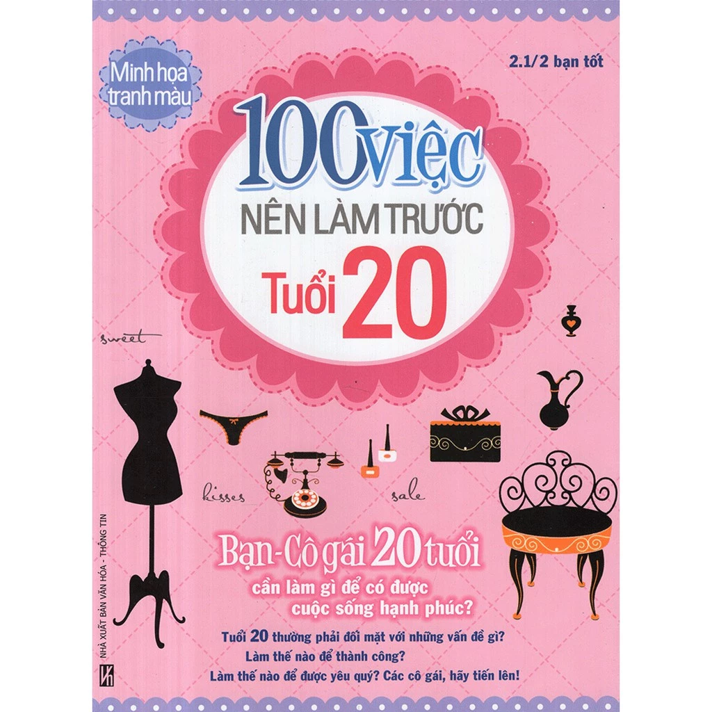 Sách: 100 Việc Nên Làm Trước Tuổi 20