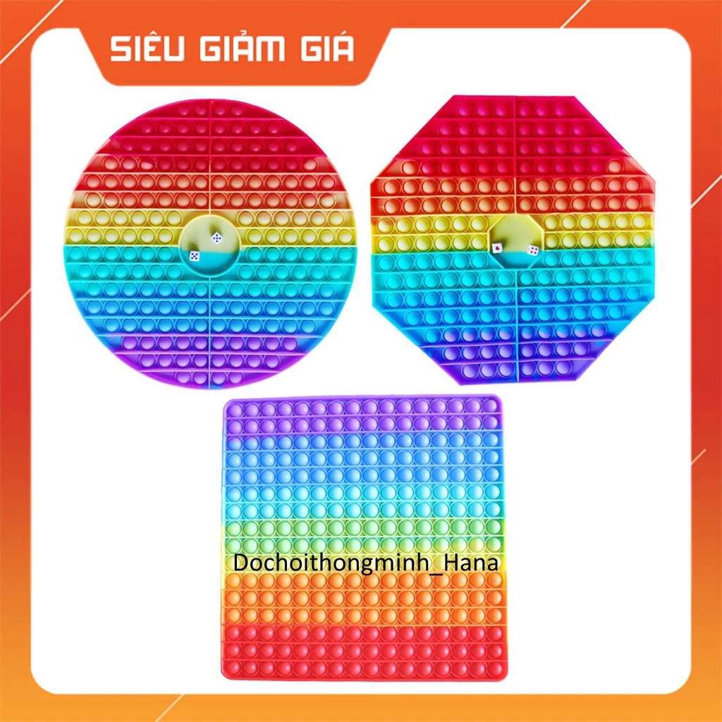 Pop it  Đồ chơi bóp bong bóng giải trí 💖 Khổng Lồ 💖 Giảm căng thẳng hiệu quả cho người lớn, trẻ em.