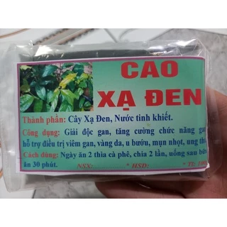 cao xạ đen 100gram