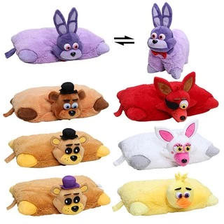 FNAF Plush Toy Animal head pillow Gấu nhồi bông trong game Five Nights at Freddy màu sắc dễ thương