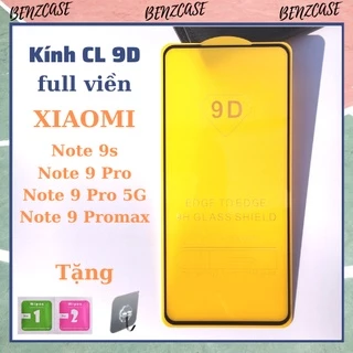 [Xiaomi Redmi Note 9s/ Note 9 Pro 4G và 5G/ Note 9 Promax] Kính cường lực bảo vệ màn hình full viền đen 9D