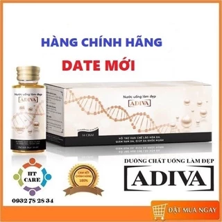 ✅ COLLAGEN ADIVA DẠNG NƯỚC HỘP 14 LỌ DATE MỚI NHẤT