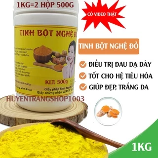 1kg tinh bột nghệ đỏ nguyên chất