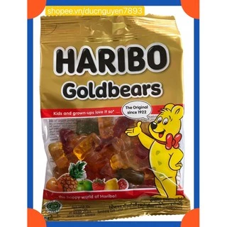 KẸO DẺO GẤU HARIBO GOLDBEARS 80g/bịch