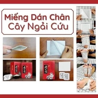 HỘP 50 MIẾNG DÁN CHÂN NGẢI CỨU THẢI ĐỘC BẮC KINH