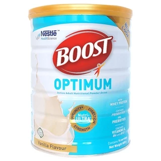 Sữa bột BOOST Optimum 800G - DINH DƯỠNG CHUYÊN BIỆT CHO NGƯỜI LỚN TUỔI GIÚP CẢI THIỆN SỨC KHỎE