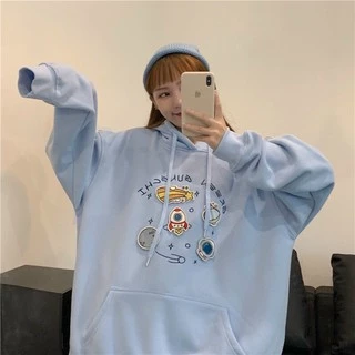 [FREESHIP]Áo Khoác HOODIE Nam Nữ HÀNH TINH GREEN Chất Vải Dày Dặn Ấm Áp