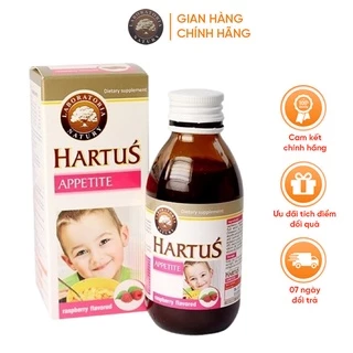 Siro Hartus Appetite 150ml - Hỗ trợ tiêu hóa, giúp con ăn ngon, tăng cân cho trẻ