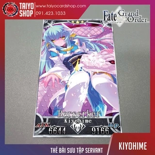 Thẻ bài custom card bánh xốp anime Fate/Grand Order FGO để sưu tầm tự chọn Kiyohime