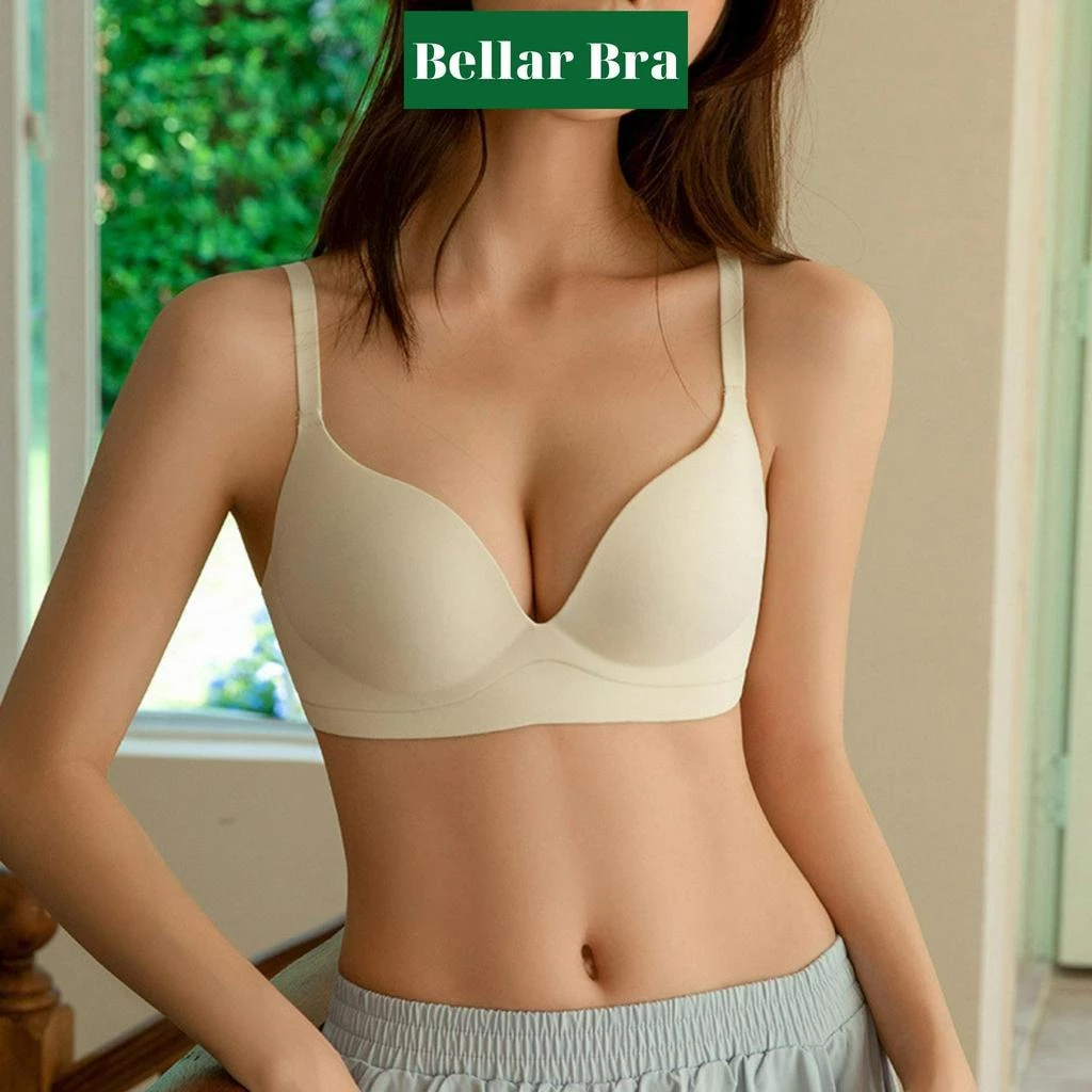 Áo ngực su không gọng - Áo lót nữ nâng ngực tạo khe chống lộ chống xệ tôn dáng sexy gợi cảm   BellarBra A206