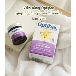 Men vi sinh Optibac tím lọ thủy tinh 30 viên