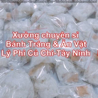 Combo 10 bịch 100gr bánh tráng phơi sương muối nhuyễn Tây Ninh